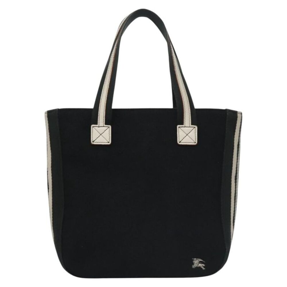 Burberry Blue Label Canvas Black Canvas Tote Bag Bag